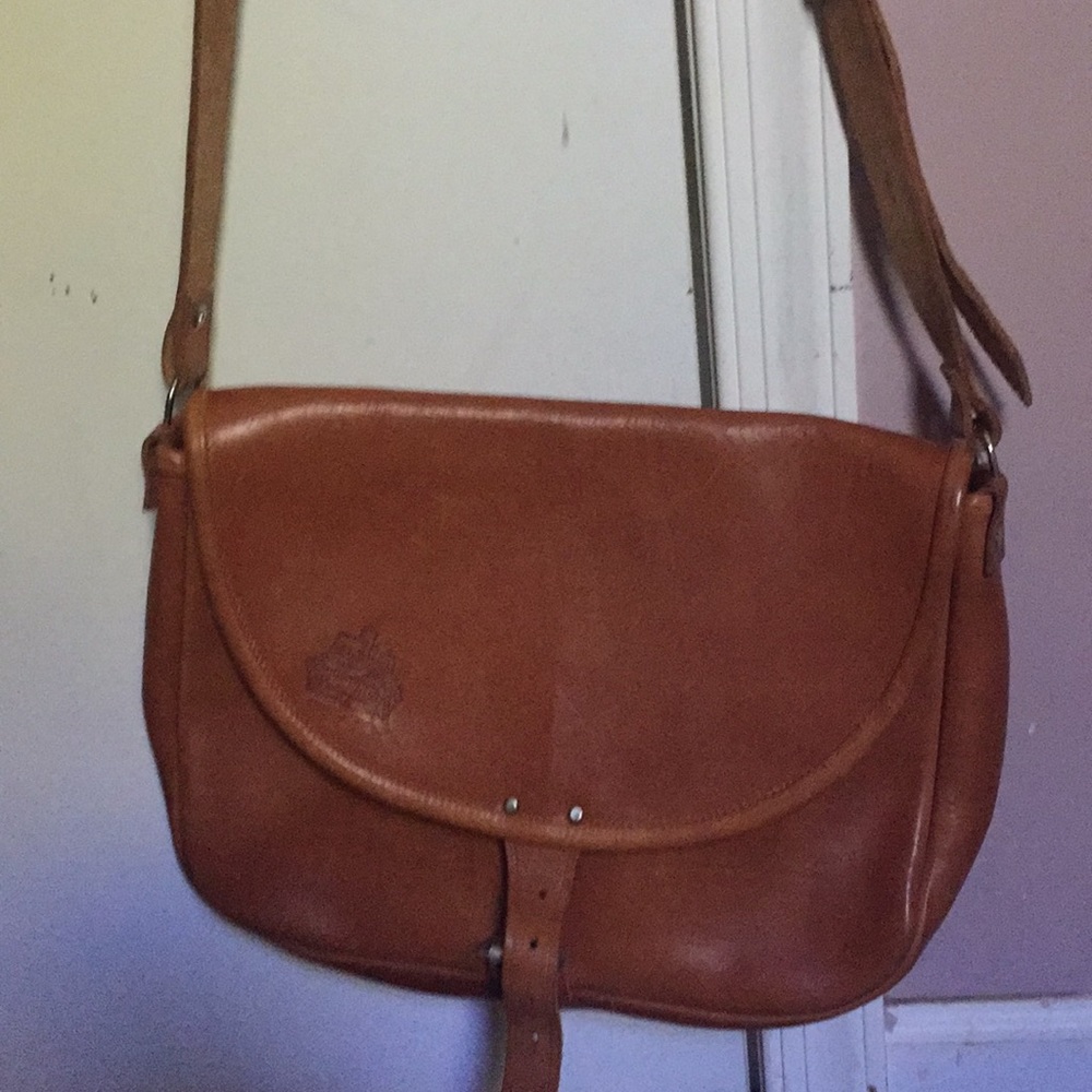 Hand made leather bag